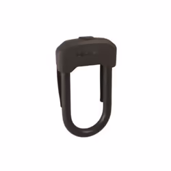 Hiplok D, Gancio a U, Nero, Gomma, Acciaio, 1,3 cm, Chiave