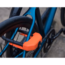 Hiplok DX Nero, Arancione Gancio a U - Vista aggiuntiva 4