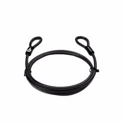 Hiplok 2MC Auxilary Cable, Antifurto, Nero, Acciaio, 2000 mm, 1 cm