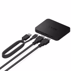 NZXT Signal HD60, Nero, USB 3.2 Gen 1 (3.1 Gen 1), 1920 x 1080 Pixel, 60 fps, 480i, 480p, 576i, 576p, 720p, 1080i, 1080p, 144 ...