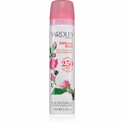 Il deodorante Yardley English Rose combatte efficacemente i cattivi odori e dona a lungo una sensazione di comfort e freschez ...