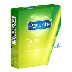 Pasante *Infinity* (Ritardo) 3 pz Preservativi
