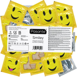 Pasante *Smiley* 144 pz Preservativi