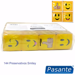 Pasante *Smiley* 144 pz Preservativi - Vista aggiuntiva 4