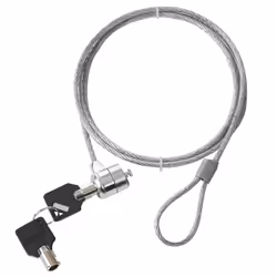 Techair TALKK01, 1,5 m, Kensington, Chiave, Acciaio, Argento