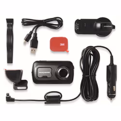 Nextbase 522GW HD Wi-Fi Bluetooth Batteria, Accendisigari Nero, Argento