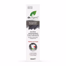 Dr Organic Charcoal Dentifricio sbiancante 100 ml - Vista aggiuntiva 4