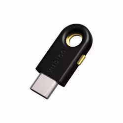 Yubico YubiKey 5C FIPS, Windows, macOS, Chrome OS, Linux, Android, iOS, Nero, Fibra di vetro, FIPS 140-2, Google account, Mic ...