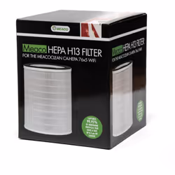 MeacoClean CA-HEPA 76x5 WiFi H13 Filtro HEPA di ricambio dede Mantenete el prestazioni ottimali de del vostro purificatore d' ...