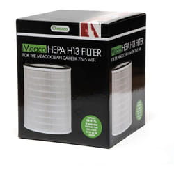 Meaco - Clean ca-hepa 76x5, de filtro di ricambio H13 hepa, de purificatore d'aria, rimuove il 99,97% di particelle de, prefiltro e filtro de carbone