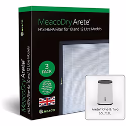 Migliorate la qualità dell'aria in casa vostra con il filtro HEPA MeacoDry Arete H13 , progettato specificamente per i modell ...