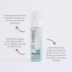 St. Moriz Clear Mousse Autoabbronzante Professionale Medio-Scuro 1 St - Vista aggiuntiva 2