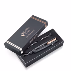 Golden Curl GC_829_ROSEGOLD messa in piega Spazzola lisciante Caldo Nero, Rose Gold