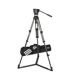 Sachtler System Ace XL GS CF treppiede Fotocamere digitali/film 3 gamba/gambe Nero