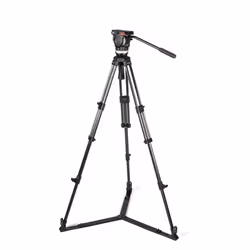 Sachtler System Ace XL GS CF treppiede Fotocamere digitali/film 3 gamba/gambe Nero