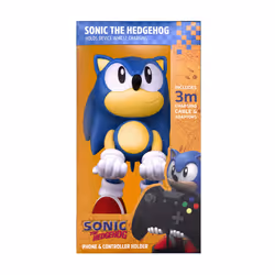 Exquisite Gaming Cable Guys Sonic the Hedgehog Supporto attivo Controller per videogiochi, Telefono cellulare/smartphone Beige, Blu, Rosso, Bianco - Vista aggiuntiva 8
