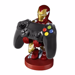 Exquisite Gaming Cable Guys Iron Man Supporto passivo Controller per videogiochi, Telefono cellulare/smartphone Oro, Rosso, Argento - Vista aggiuntiva 4