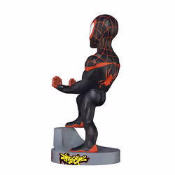 Exquisite Gaming Cable Guys Miles Morales Spider-Man Supporto passivo Controller per videogiochi, Telefono cellulare/smartphone Nero, Rosso