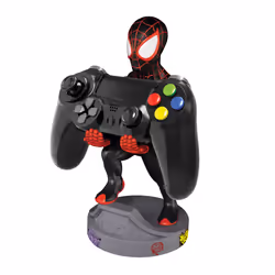 Exquisite Gaming Cable Guys Miles Morales Spider-Man Supporto passivo Controller per videogiochi, Telefono cellulare/smartphone Nero, Rosso - Vista aggiuntiva 5