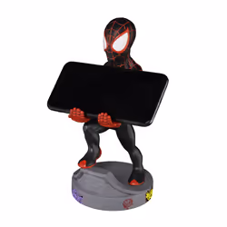 Exquisite Gaming Cable Guys Miles Morales Spider-Man Supporto passivo Controller per videogiochi, Telefono cellulare/smartphone Nero, Rosso - Vista aggiuntiva 6
