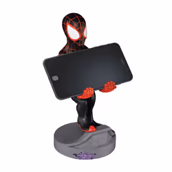 Exquisite Gaming Cable Guys Miles Morales Spider-Man Supporto passivo Controller per videogiochi, Telefono cellulare/smartphone Nero, Rosso - Vista aggiuntiva 7