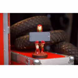 Exquisite Gaming Cable Guys Iron Man Supporto passivo Controller per videogiochi, Telefono cellulare/smartphone, Telecomando Oro, Rosso - Vista aggiuntiva 7