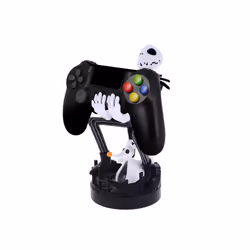 Exquisite Gaming Cable Guys The Nightmare Before Christmas: Jack Skellington Supporto passivo Controller per videogiochi, Telefono cellulare/smartphone, Telecomando Nero, Bianco - Vista aggiuntiva 6