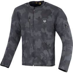 Merlin Covert Camo Giacca cerata moto, blu, dimensione XL per uomo