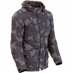 Merlin Belmot Camo Giacca cerata moto, blu, dimensione S per uomo - Vista aggiuntiva 3