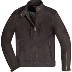 Merlin Mia Giacca donna moto in pelle, marrone, dimensione S per donne