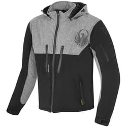 Merlin Dune Giacca Softshell, nero-grigio, dimensione S per uomo