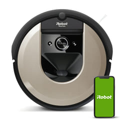 iRobot Roomba i6 0,4 L Senza sacchetto Beige, Nero