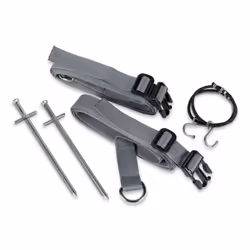 Dometic 9120000390, Kit di legatura, Nero, Grigio, 60 mm, 185 mm, 50 mm, 2 kg