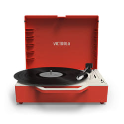 Victrola Re-Spin Giradischi con trasmissione a cinghia Rosso