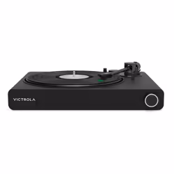 Victrola Stream, Giradischi con trasmissione a cinghia, Nero, MDF, Metallo, 33 1/3,45 Giri/min, Manopola, AC