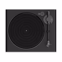 Victrola Hi-Res Onyx, Giradischi con trasmissione a cinghia, Nero, Argento, Alluminio, Fibra di carbonio, MDF, Plastica, Allu ...