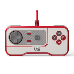 Blaze Evercade VS Wired Controller Rosso, Bianco USB Gamepad Analogico