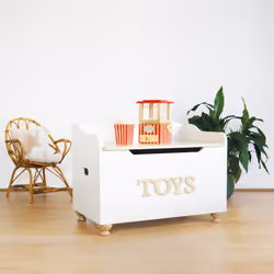 Le Toy Van Toy Storage Box Scatola porta giocattoli Libera installazione Bianco - Vista aggiuntiva 6