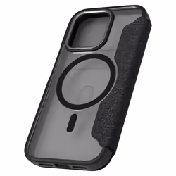 QDOS QD-MS14P33F-KCL Custodia a libro iPhone 14 Pro Nero, Trasparente - Vista aggiuntiva 7