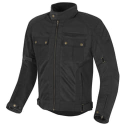 Merlin Shenstone Giacca cerata moto, nero, dimensione 3XL per uomo