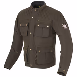 Merlin Edale Giacca cerata moto, verde, dimensione 4XL per uomo - Vista aggiuntiva 2