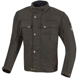 Merlin Perton Giacca cerata moto, marrone, dimensione 4XL per uomo