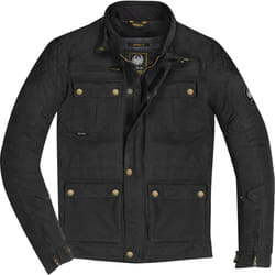 Merlin Yoxall II Giacca cerata moto, nero, dimensione M per uomo