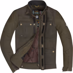 Merlin Yoxall II Giacca cerata moto, verde, dimensione 4XL per uomo - Vista aggiuntiva 3