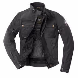 Merlin Barton II Giacca cerata moto, nero, dimensione XL per uomo - Vista aggiuntiva 3