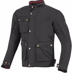 Merlin Expedition Giacca cerata moto, nero, dimensione S per uomo - Vista aggiuntiva 2