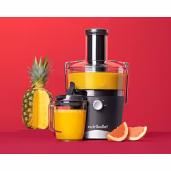 NutriBullet NBJ50100 spremiagrumi Spremiagrumi manuale 800 W Grigio, Trasparente - Vista aggiuntiva 2