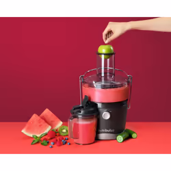 NutriBullet NBJ50100 spremiagrumi Spremiagrumi manuale 800 W Grigio, Trasparente - Vista aggiuntiva 3