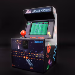 Thumbs Up ORB Mini Arcade Machine, Armadio per sala giochi verticale, Bambino/Bambina, 6 anno/i, 6,35 cm (2.5"), TFT, Multico ...