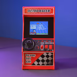 Thumbs Up 1002731, Racing arcade game, Qualsiasi tipo, Rosso, Monocromatico, Batteria, Stilo AA